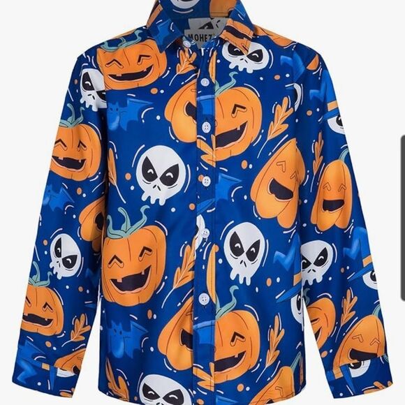 mohez Other - Kids Halloween Pumpkin and Ghost Costume Shirt